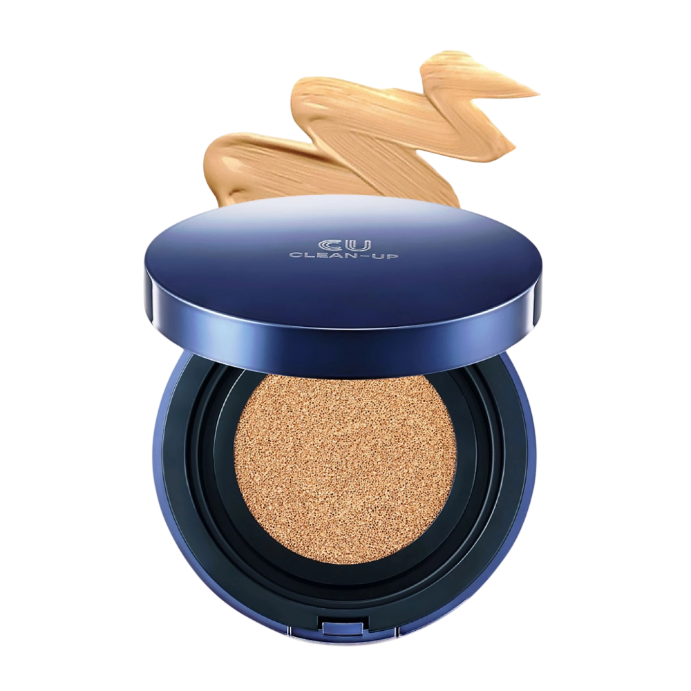 CU SKIN No.23 Clean-Up Skinfit Cushionpact SPF 50+ / PA+++ 15g+15g - Інноваційний кушон зі змінним блоком (23 тон) CU SKIN No.23 Clean-Up Skinfit Cushionpact SPF 50+ / PA+++ 15g+15g - Інноваційний кушон зі змінним блоком (23 тон)